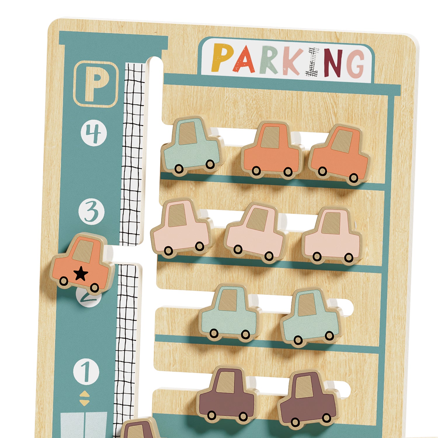 All corners are rounded and the cars are ideal for small children's hands to grasp.