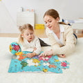 Puzzle Weltkarte mit Globus zum Aufbewahren