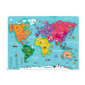 Puzzle Weltkarte mit Globus zum Aufbewahren