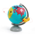 Puzzle Weltkarte mit Globus zum Aufbewahren